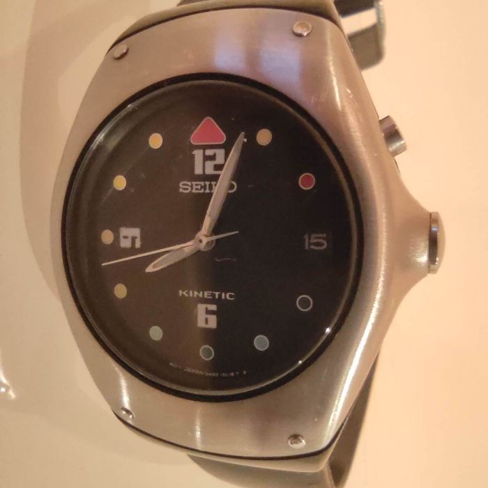 SEIKO vintage Kinetic Watch NOS AUTOMATIC Montre