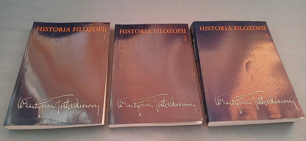 Historia filozofii - tomy 1-3, Władysław Tatarkiewicz