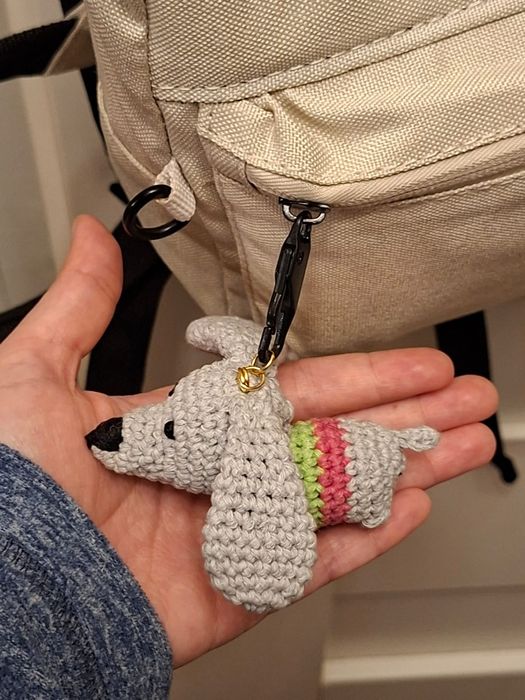 Breloczek/Charm – pies jamnik