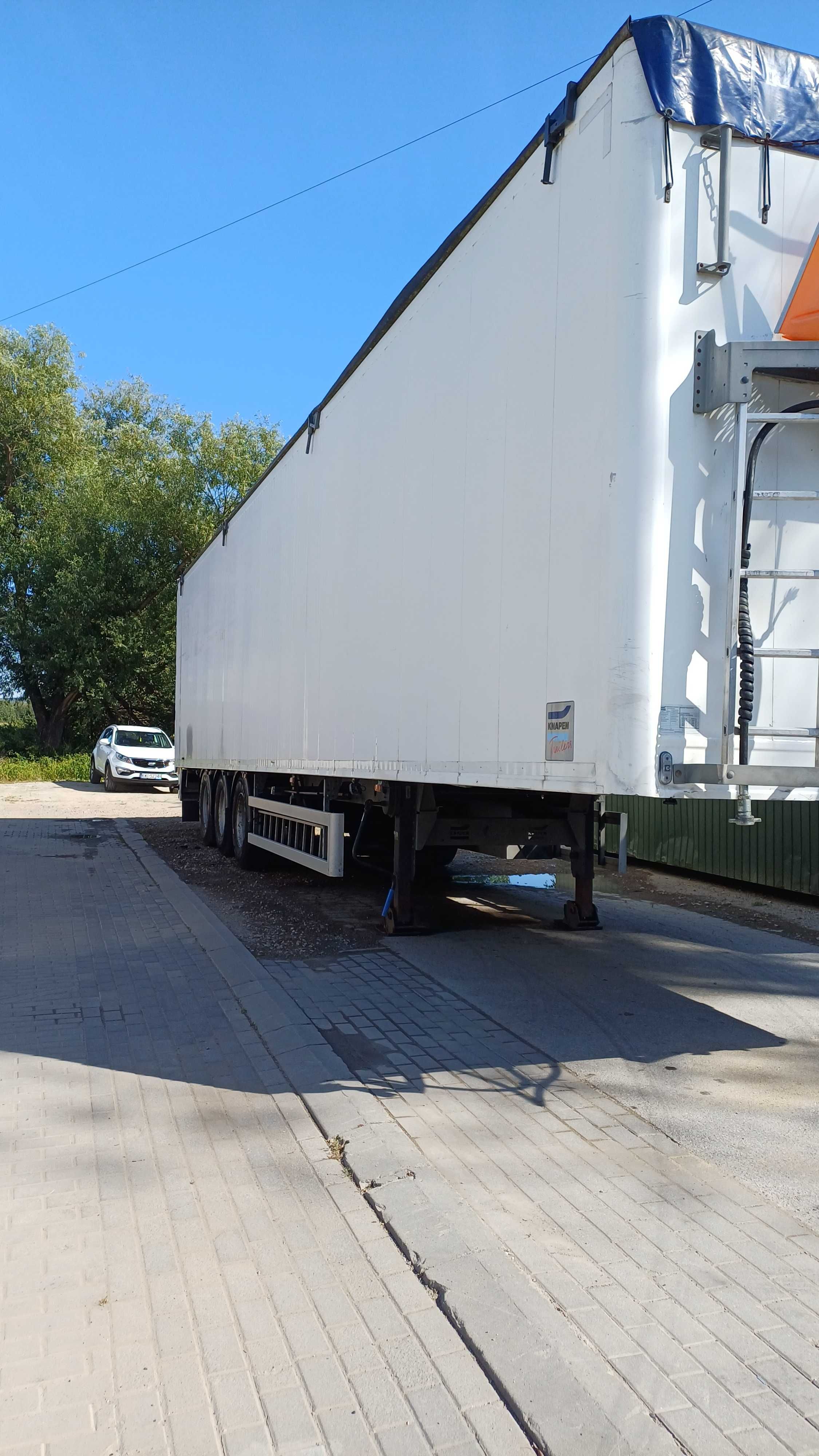 Naczepa KNAPEN K100 KT01 -2015r. Ruchoma podłoga