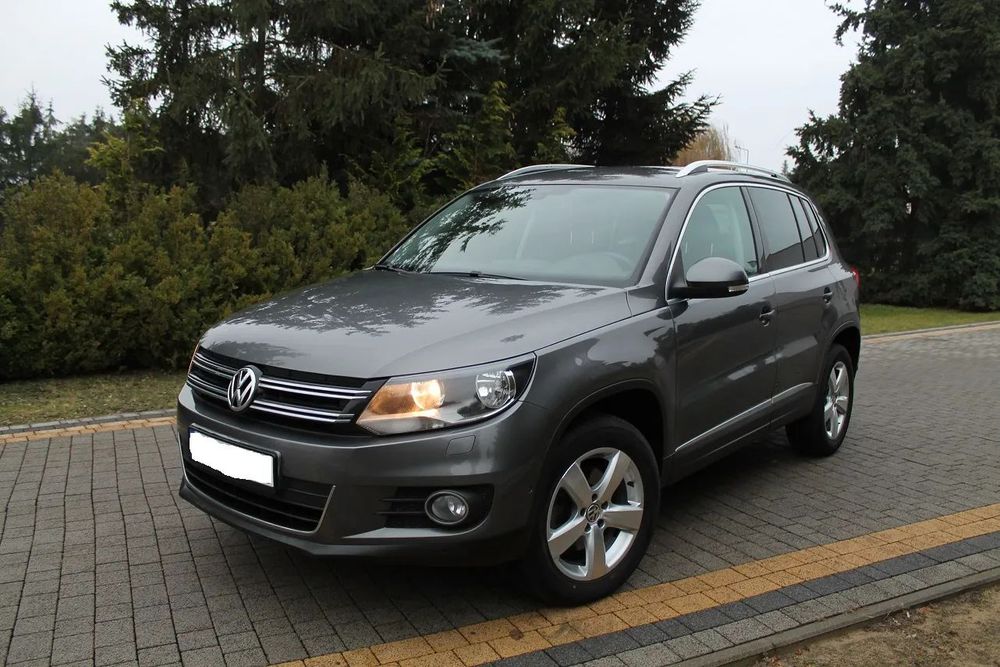 Volkswagen Tiguan 2,0TDI 4Motion 4x4 DSG 140KM Kamera Cofania Hak Serwis ASO Klimatronik