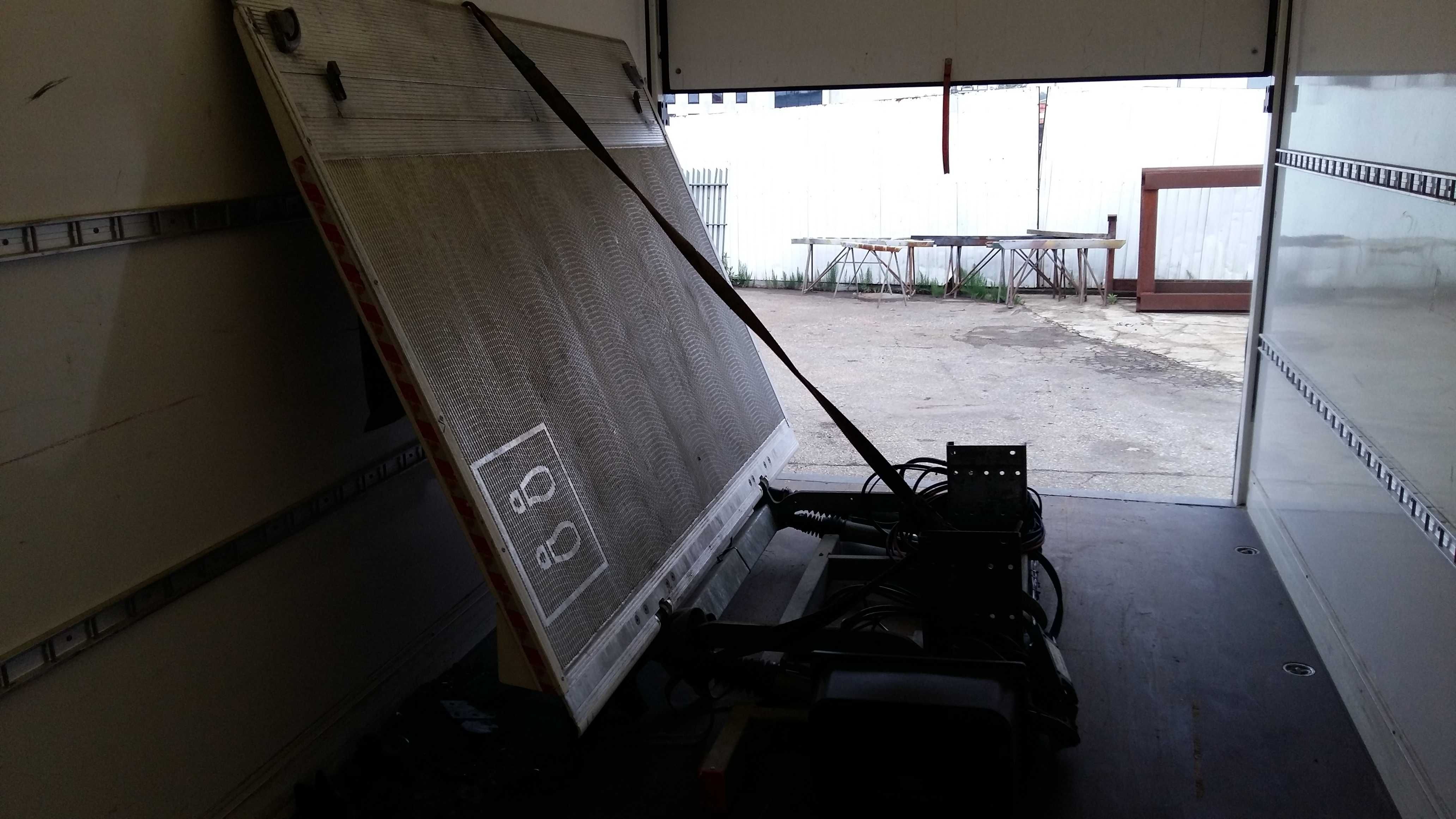 Plandeka Kontener 7.1x2.48x 2.38 Winda DHOLLANDIA 1500kg 2019 rok