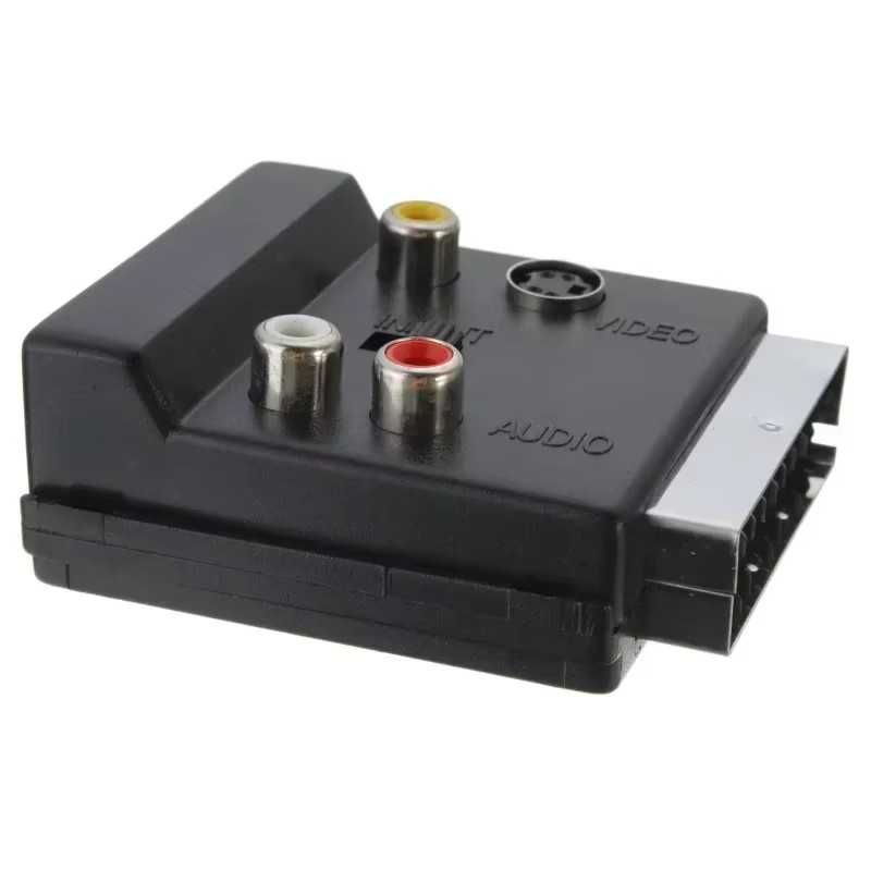Adaptador SCART RCA audio vídeo
