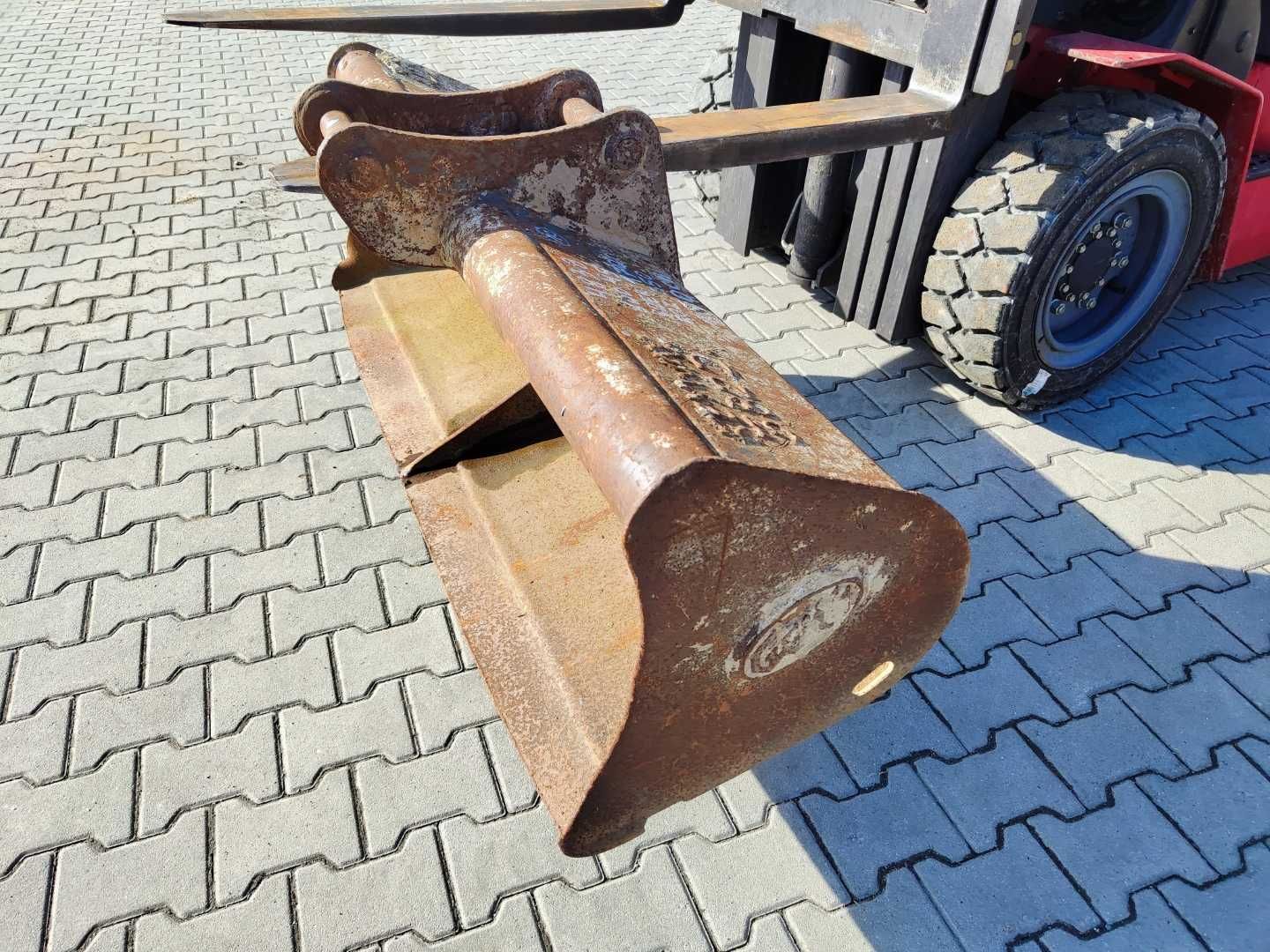 Łyżka skarpowa do koparki minikoparki szer 150cm sworzeń fi45mm BOBCAT