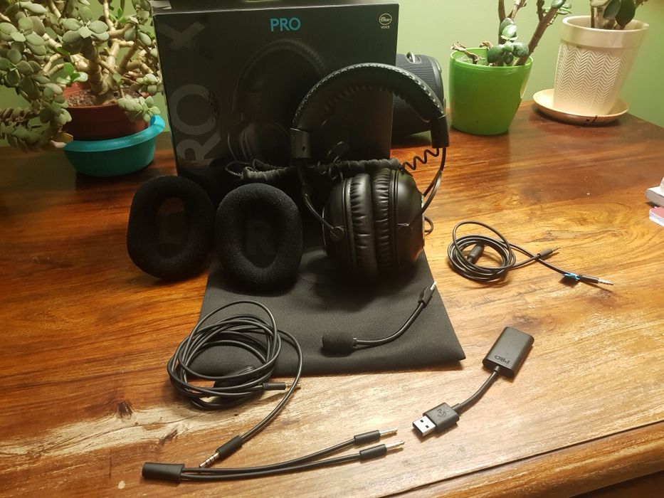 Logitech g pro x słuchawki gamingowe