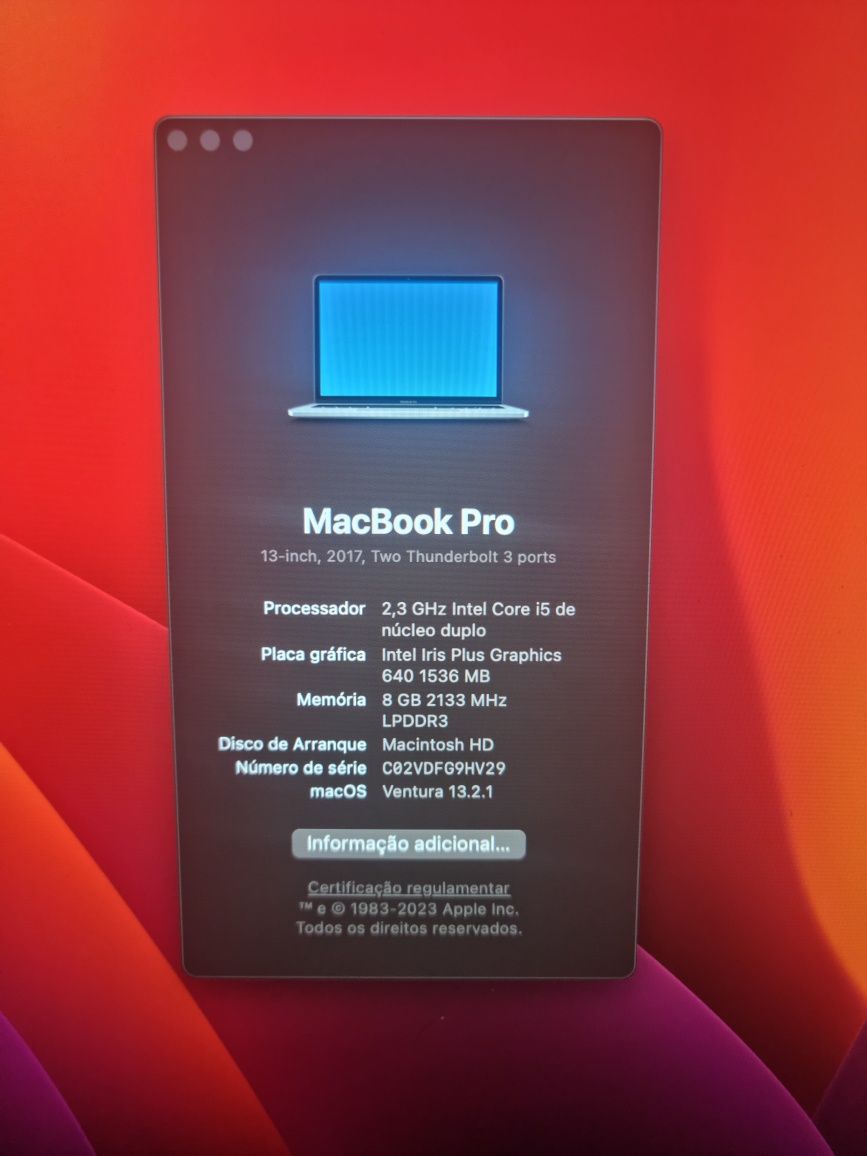 MacBook Pro 13" 2017