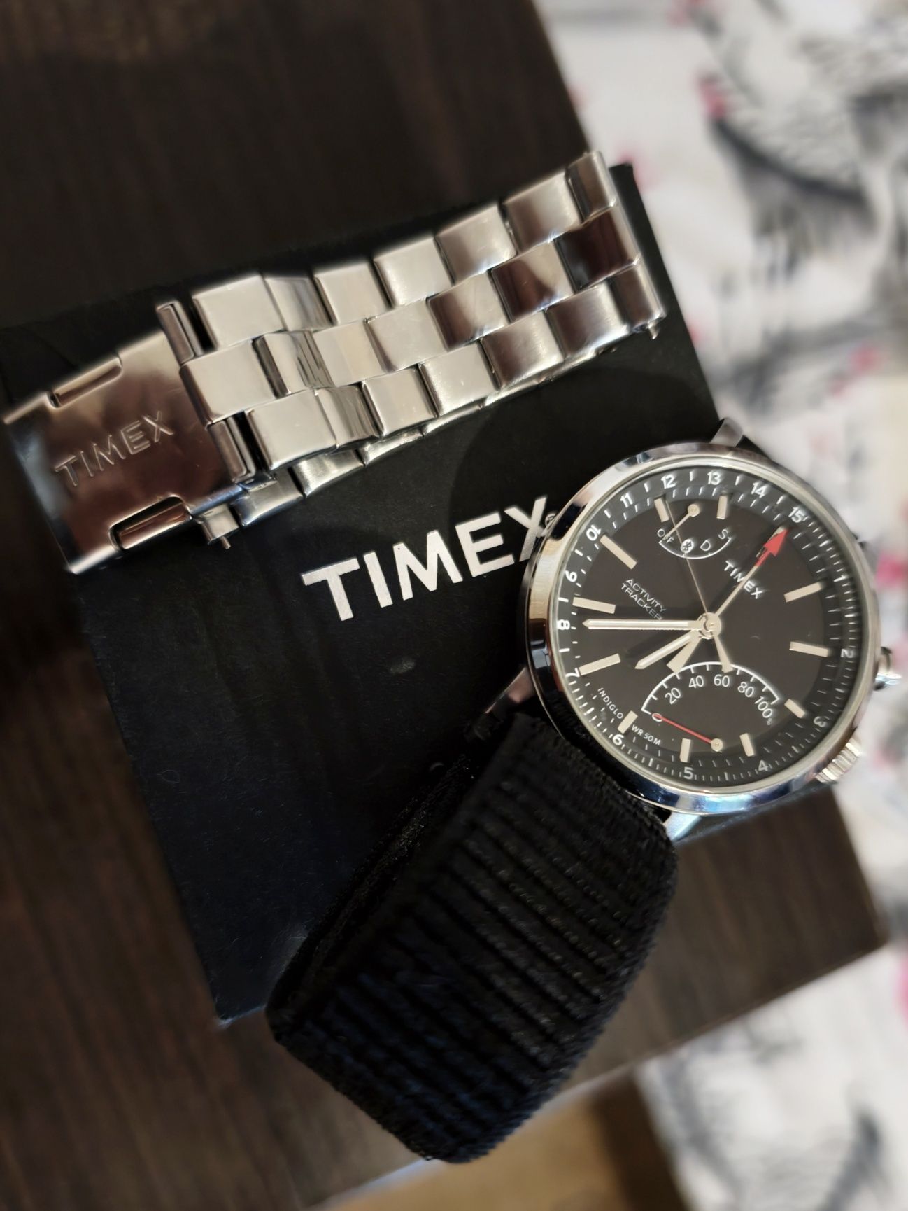 часы Timex Metropolitan Activity Tracker Indiglo 42mm
