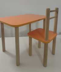 Дитячий стіл і стілець від 1-3 років