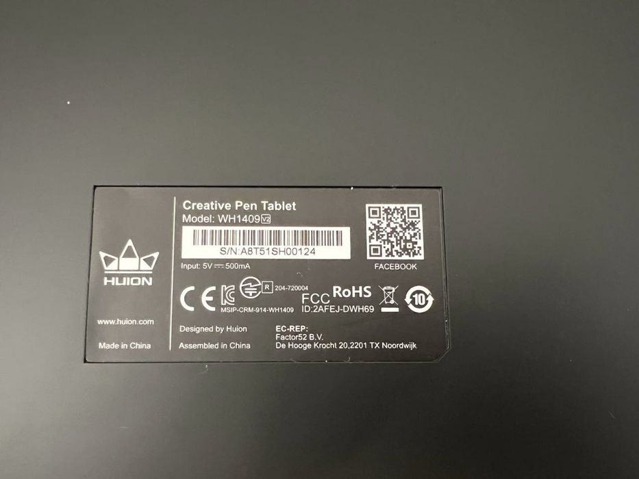 Графічний планшет Huion Giano WH1409 V2