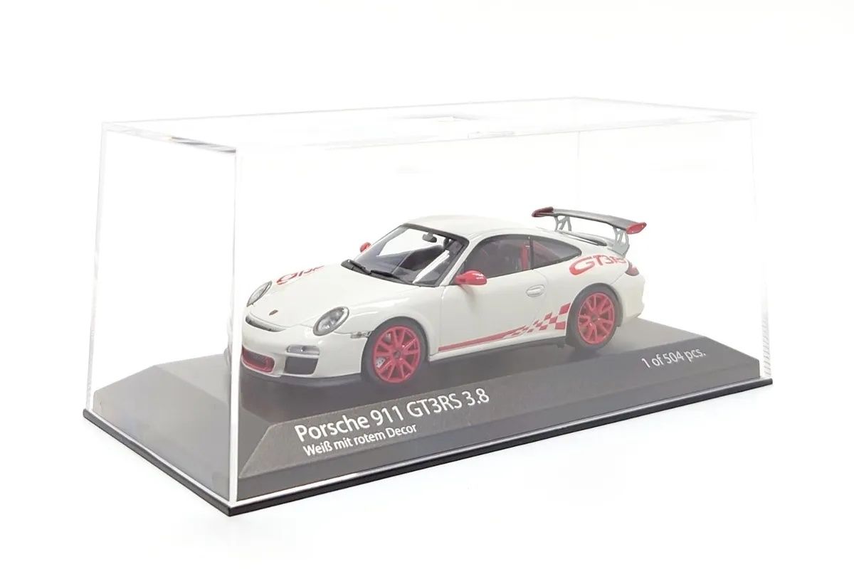 Minichamps 1:43 porsche 911 (997,ll) GT3 RS 3.8 ano 2009