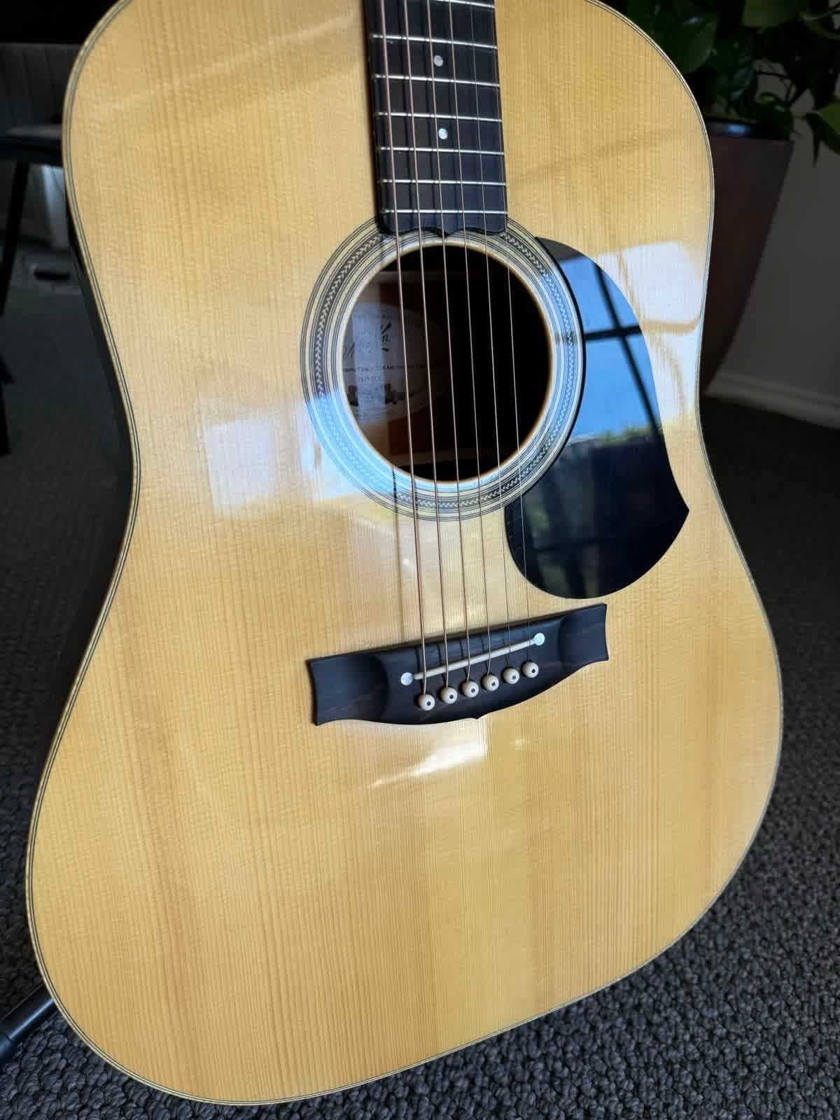 Maton Custom Shop Adirondack Honduran Mahogany AP5 Pro Dreadnought TE