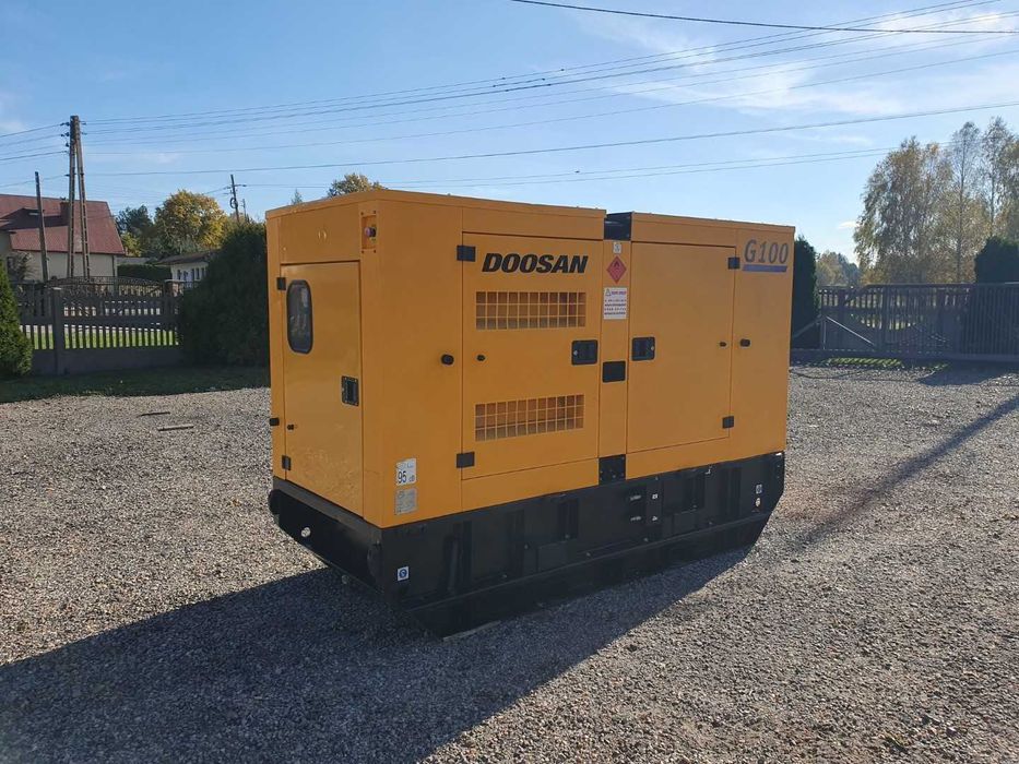 Agregat Prądotwórczy DOOSAN 100 KVA JOHN DEERE