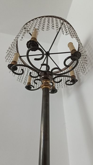 Candeeiro vintage de pé