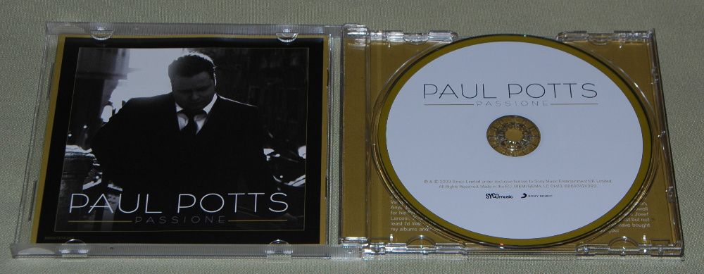 CD Paul Potts Passione