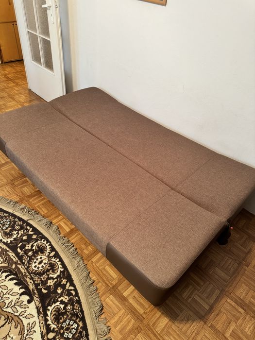 Wersalka sofa rozkladana brązowa BRW