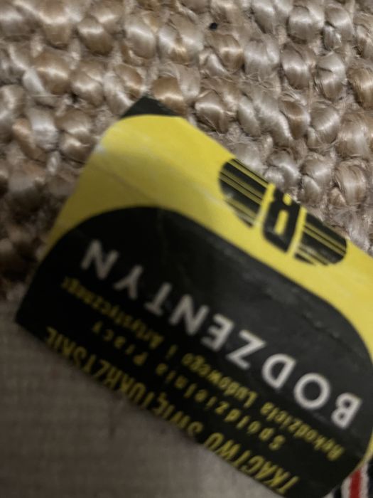 Bieżnik jasny prl 100% wełna 110x30
