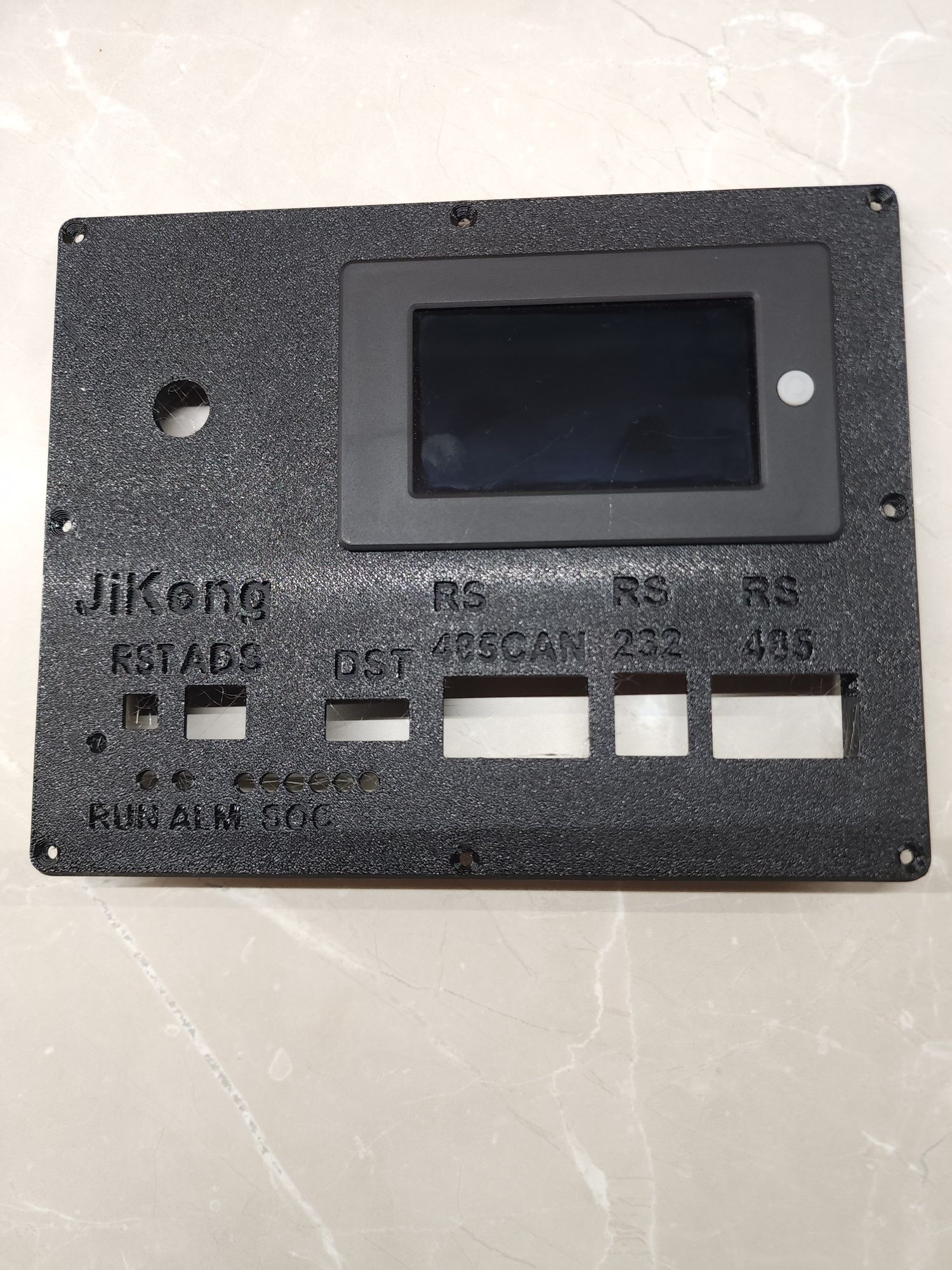 Кріплення екрану 3.2" та плати JK BMS