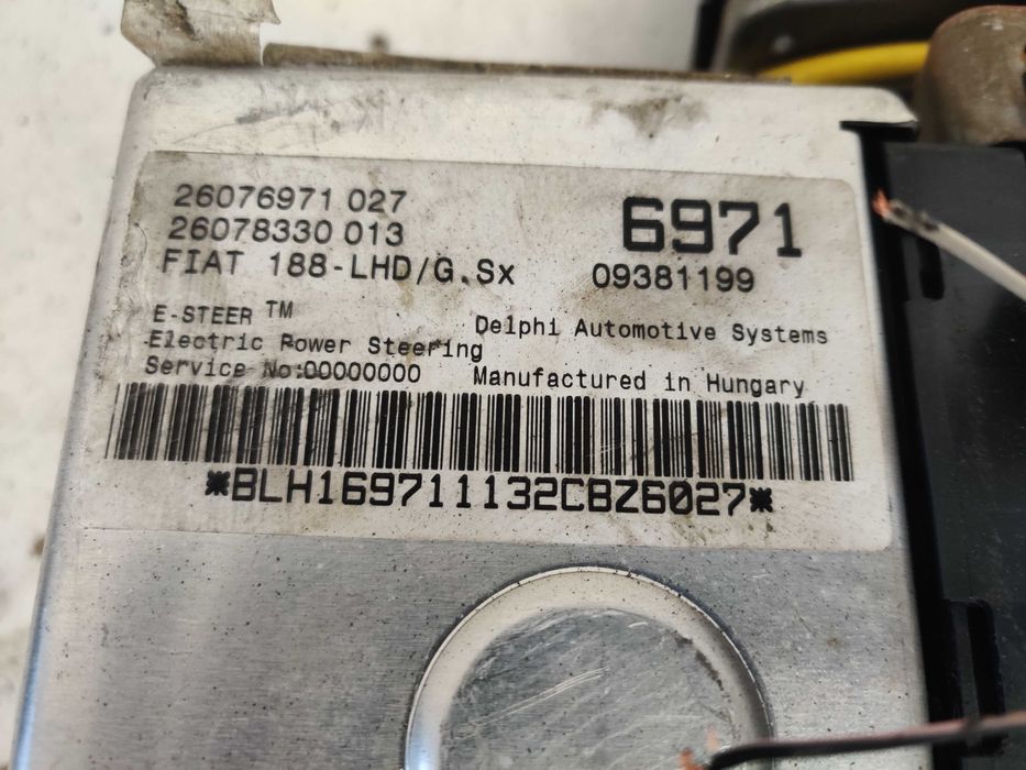 Fiat Punto II 2 Wspomaganie Elektryczne Kolumna Kierownicza