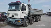 Usługi transportowe- wywrotka