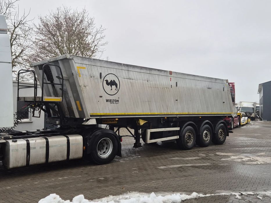 Wielton nw-3  Naczepa Wywrotka wielton 38m3 uszkodzona osie saf 2012r