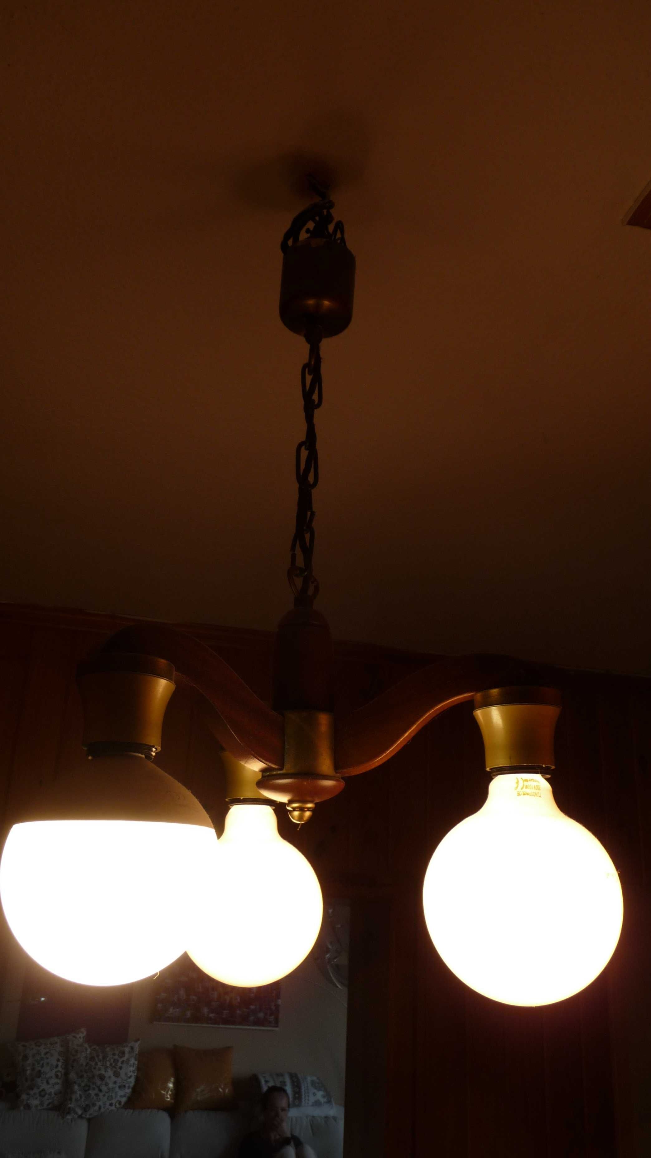 lampa wisząca 3 żarówki