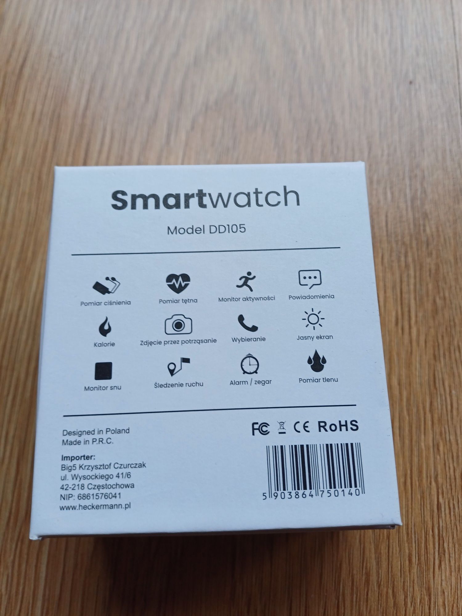 Smartwatch męski