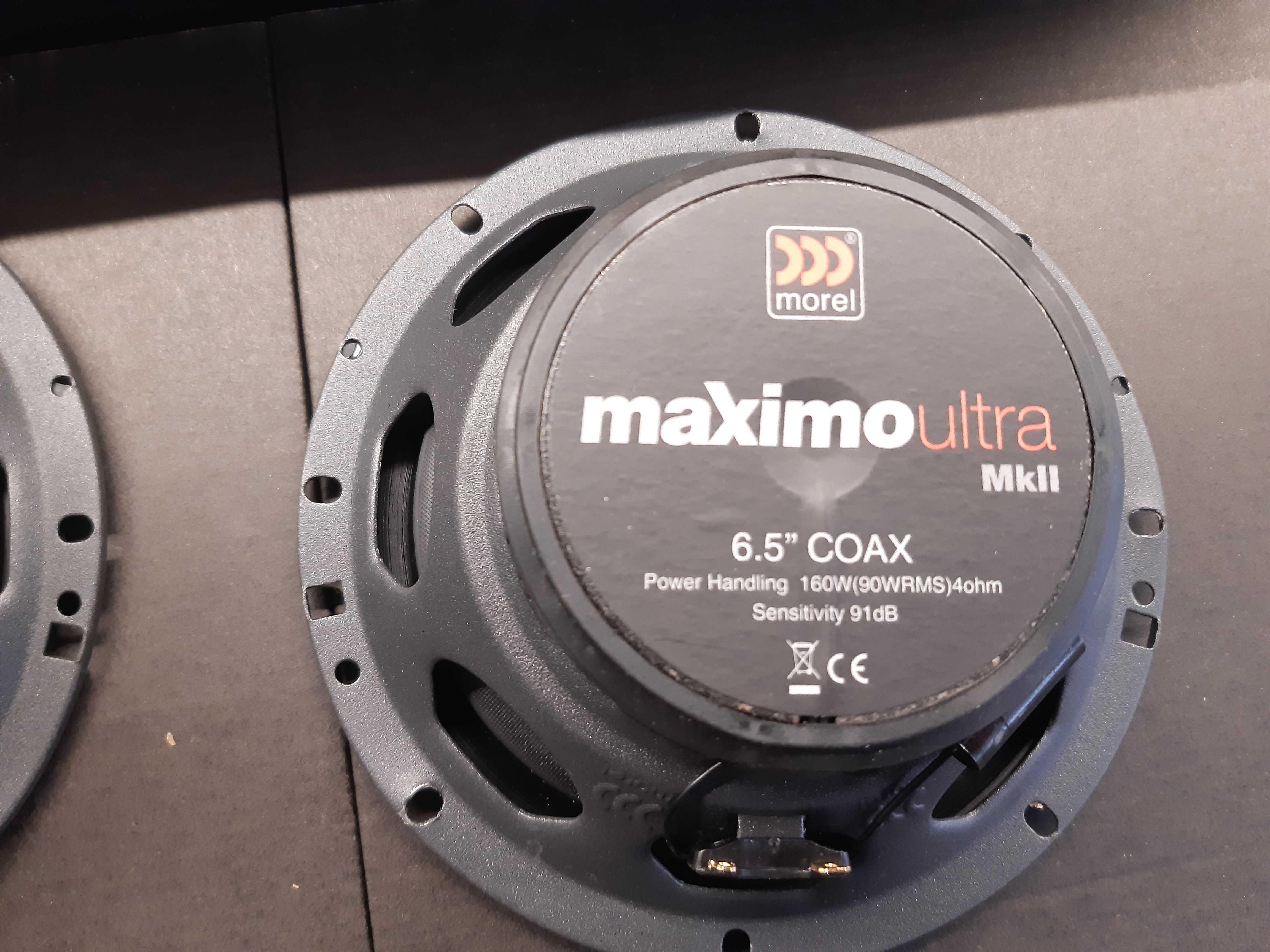 Głośniki samochodowe dwudrożne Morel Maximo Ultra Coax 502 MkII