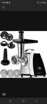 Maszynka do mielenia mięsa Clatronic FW 3803 srebrny/szary 1000 W