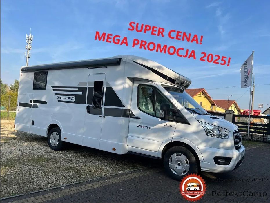 Roller Team ZEFIRO 266TL AUTOMAT 165KM TV 32 CALE ROUTER WIFI BAGAŻNIK NA ROWERY ISOFIX NOWY MODEL 2025  MEGA PROMOCJA 2025! DOSTĘPNY OD RĘKI! - Autoryzowany dealer RT i CI