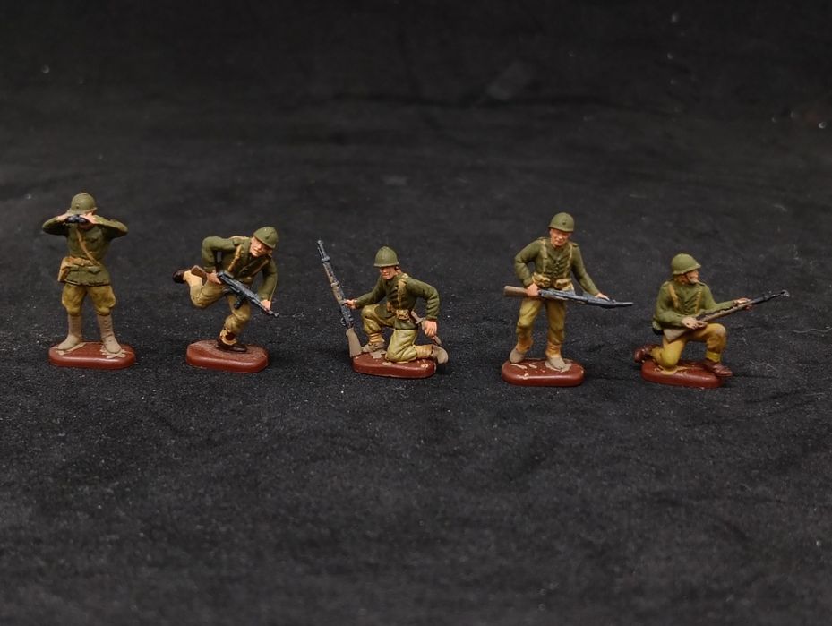 Soldados Infantaria francesa, 1/72, pintados