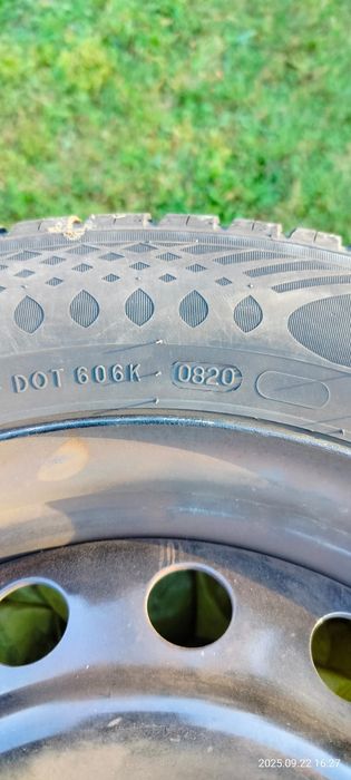 Stalowe felgi z oponami