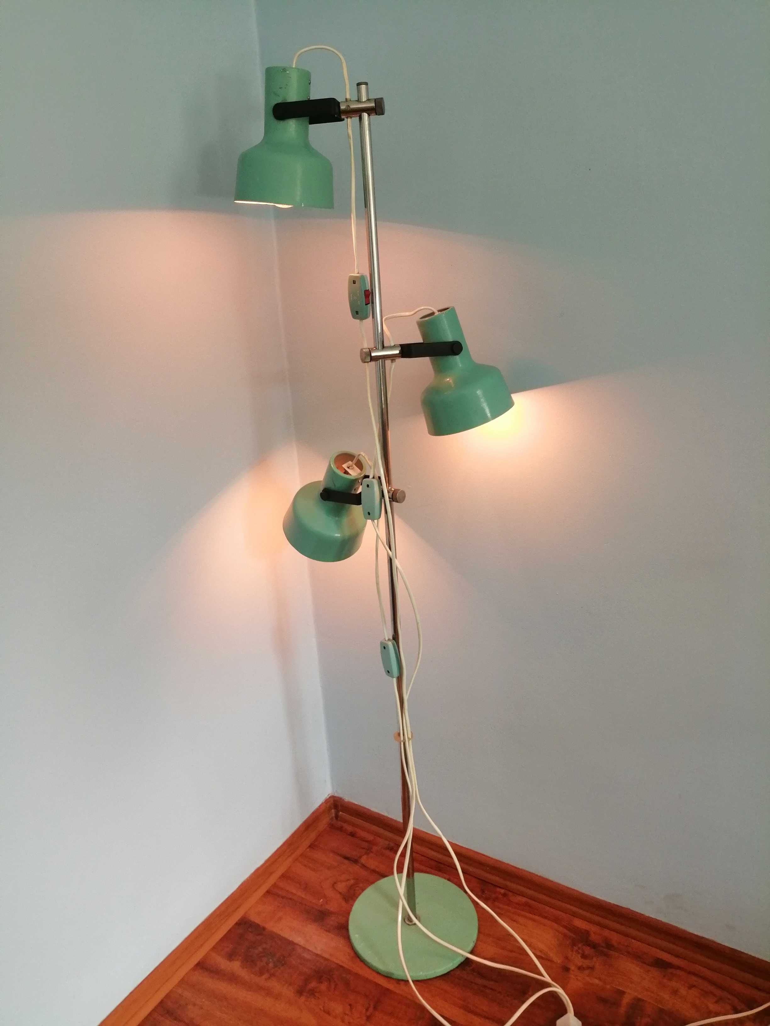 Lampa podłogowa - PRL