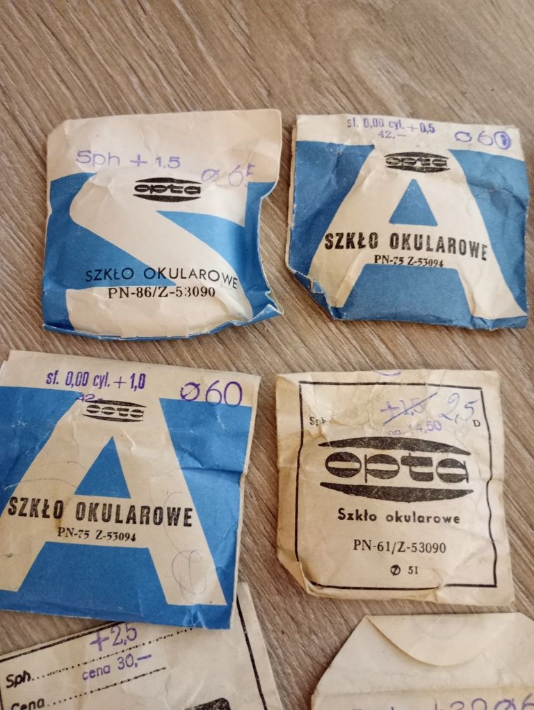 Szkła okularowe mix