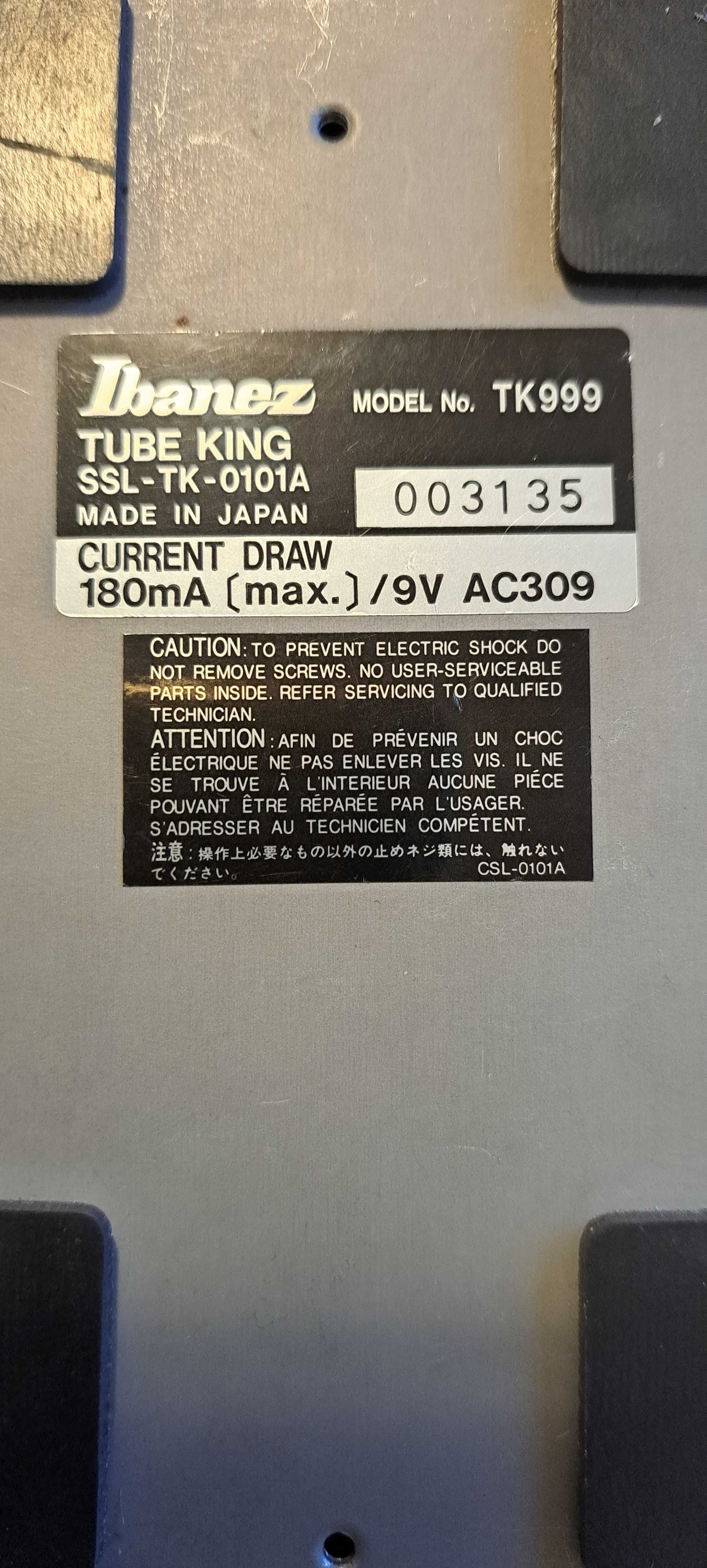 Ibanez Tube King , Efekt, Kostka Tube Scramer