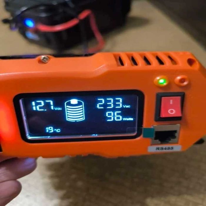 Инвертор преобразователь с чистой синусоидой 3500W 12V в 220V для дома