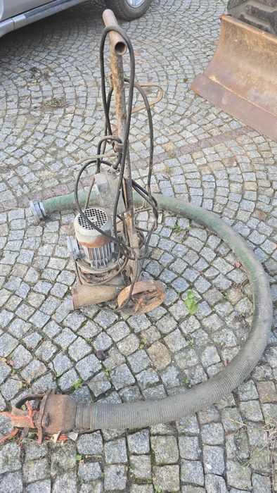 Pompa do wody brudnej, szamba, gnojówki Silnik 400v na siłę Mocna