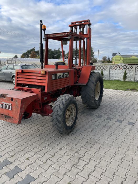 Wózek  widłowy terenowy 4x4 Manitou