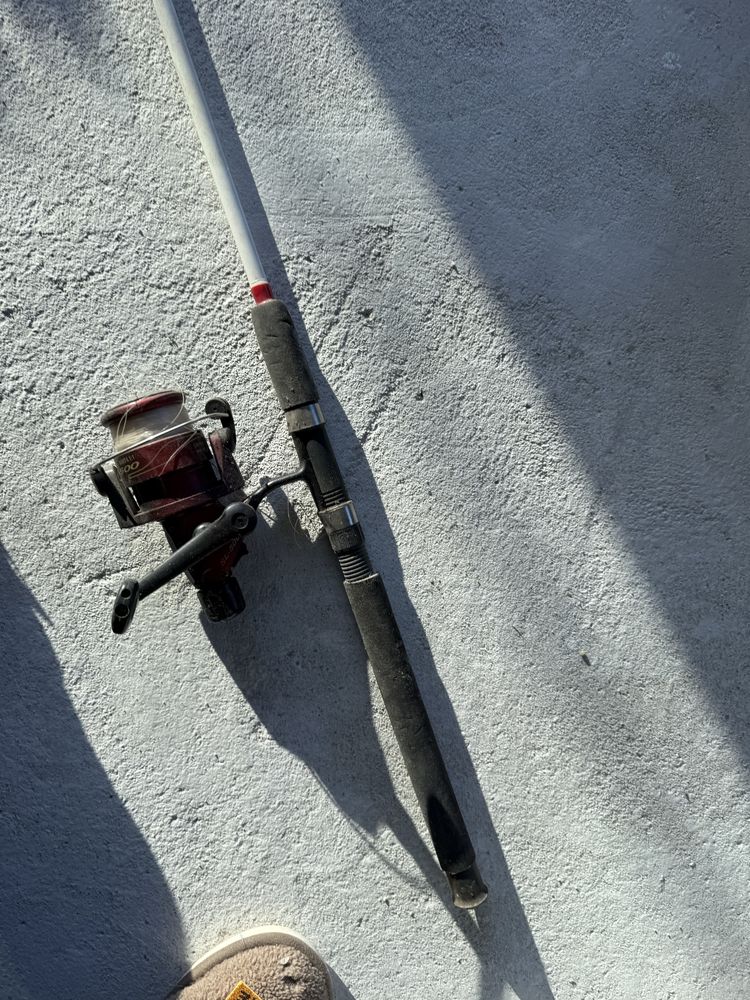 Cana de pesca Ming Pin com carreto