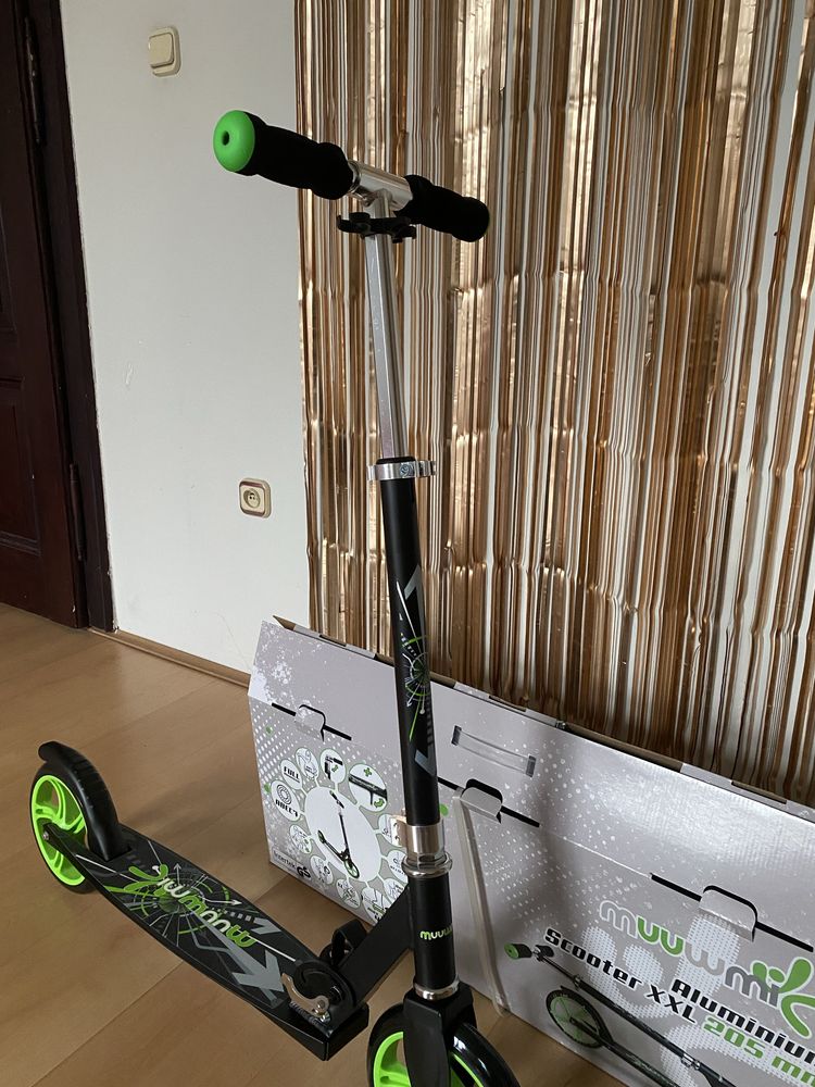 Nowa!! Aluminium scooter xxl 205 mm gl Hulajnoga Muuwmi