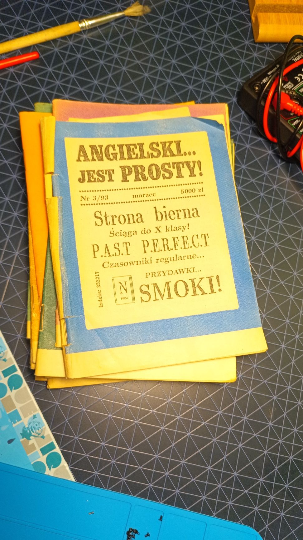 14 tomów miesięcznika "angielski jest prosty"  1991 do 1993