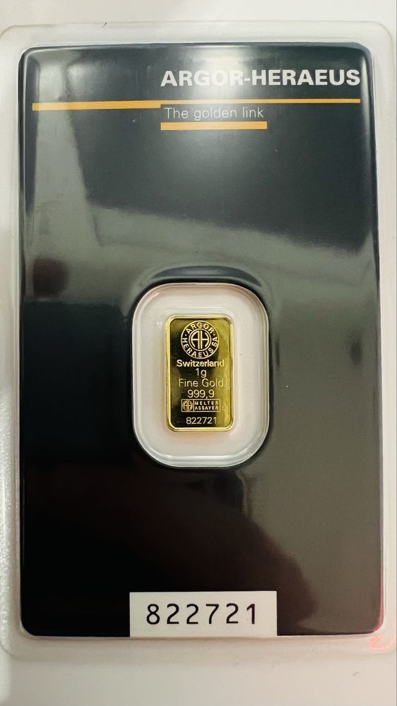 монета Золото 999.99 проби