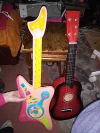Gitara dwie szt dla dziecka