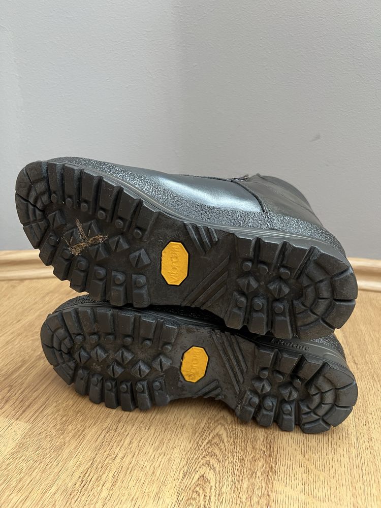 Buty trapery skórzane trekingowe raichle