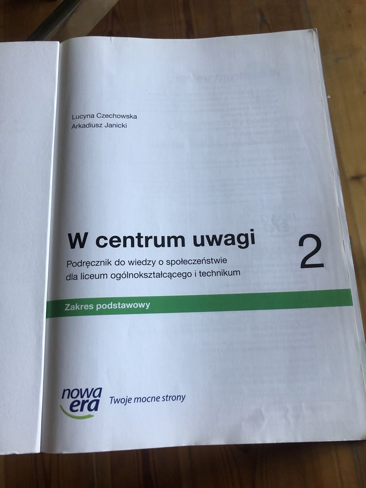 W centrum uwagi 2 Nowa Era zakres podstawowy