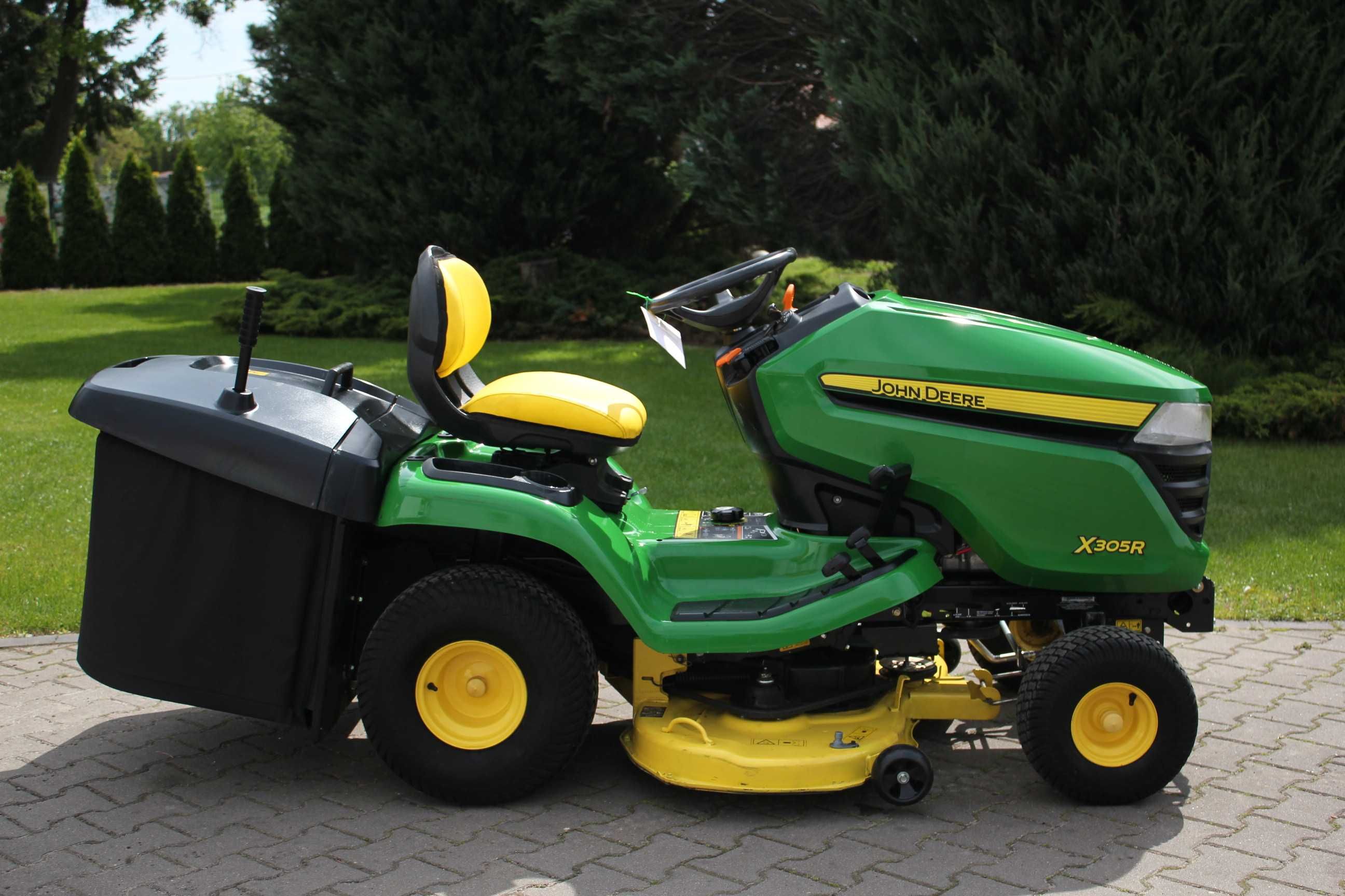 John deere X305R x 305 r Kawasaki V2 TRAKTOREK Kosiarka