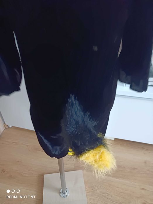 NOWY strój karnawałowy PINGWIN PINGWINA PTAK kostium 122/128 (78)