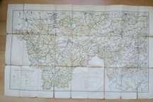BESKID Śląski, Żywiecki i Mały szkicowa mapa szlaków tur. Czernelecki