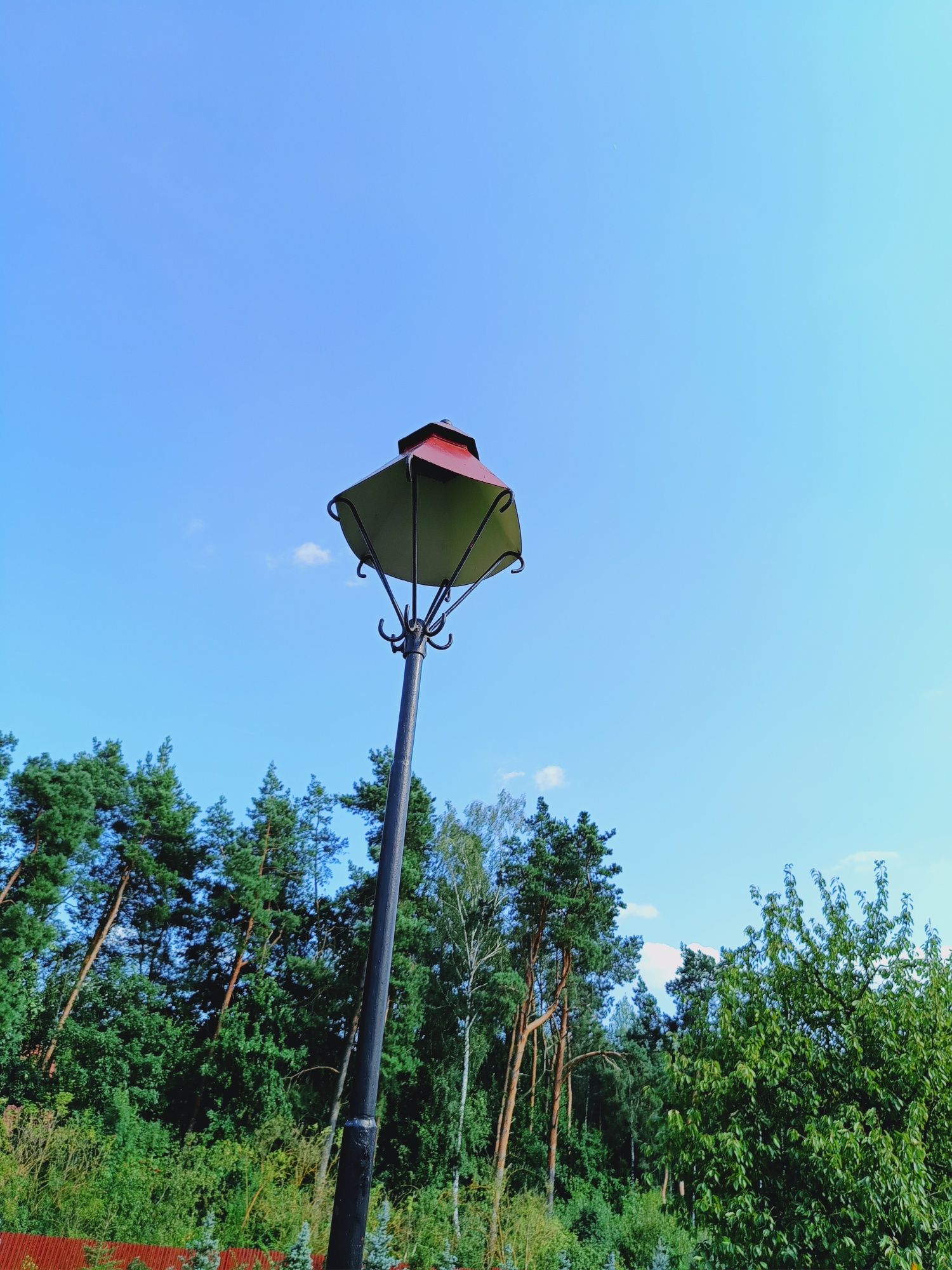 Lampa ogrodowa z masztem 3m