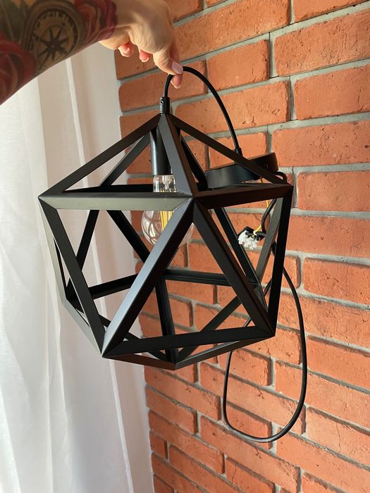 Lampa wisząca industrialna