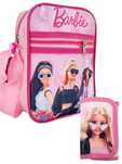 Torebka dziecięca na ramię listonoszka + portfel Barbie
